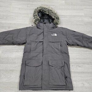 The North Face Hyvent Artic Parka Men's Winter Coat Size Small Gray
